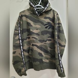 Mens Camouflage Toronto Raptors Hoodie